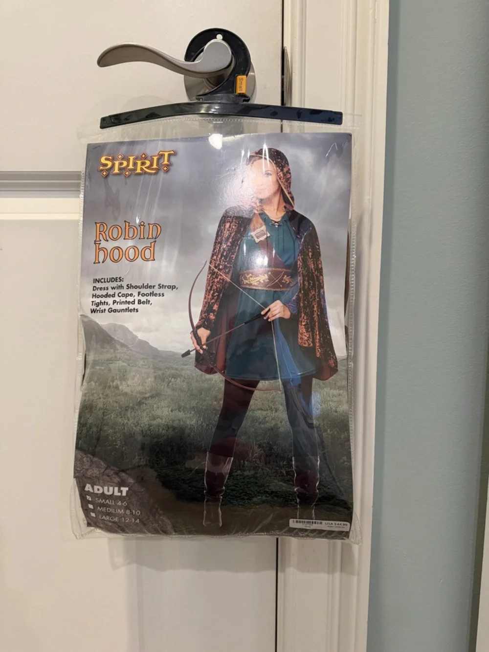 Spirit Robin Hood Costume - Green and Brown Cape Set - Picture 1 of 1